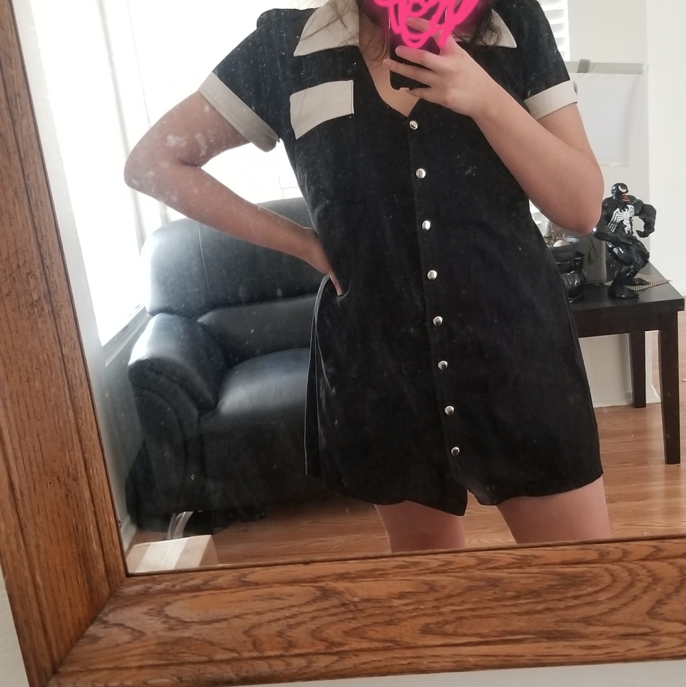 Lip Service collared mini dress